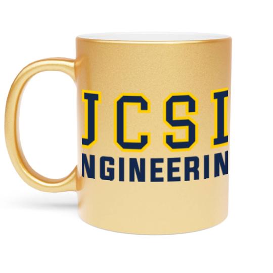 Discover UCSD Engineering (Varsity) - Ucsd - Metallic Mugs