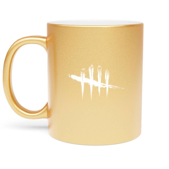 Discover DEAD BY DAYLIGHT WHITE Metallic Mugs