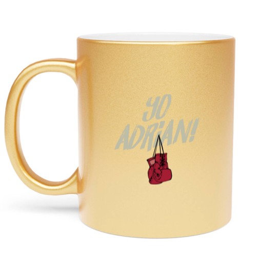 Discover Yo Adrian Phillie Philadelphia Slang Meme Metallic Mugs