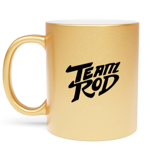 Discover Team Rod - Hot Rod - Metallic Mugs
