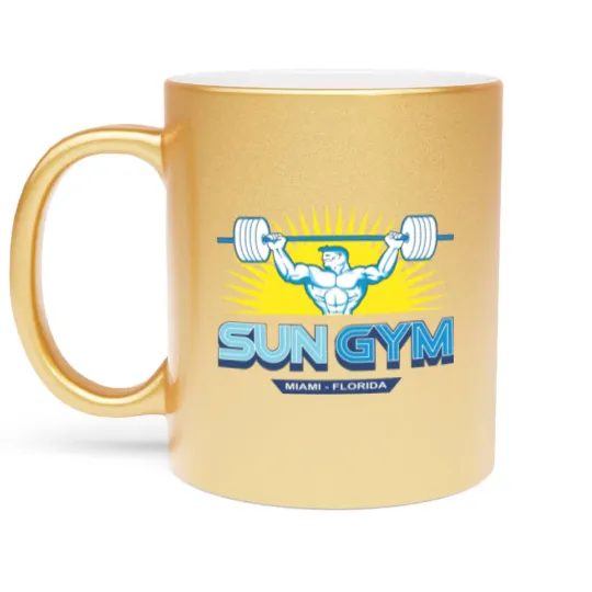 Discover sun gym Metallic Mugs Metallic Mugs