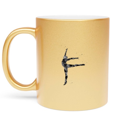 Discover Ballet dancer - Ballet - Metallic Mugs