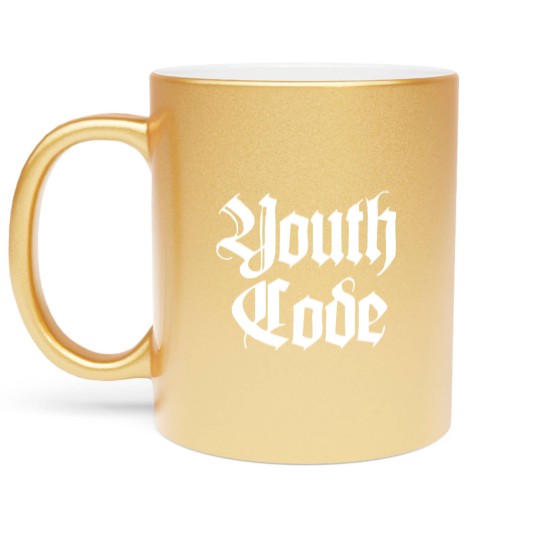 Discover youth code Metallic Mugs