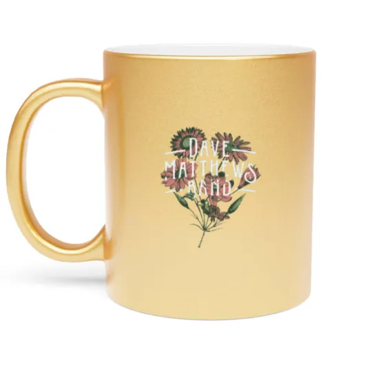 Discover Dave Matthews Band Flowers Metallic Mugs