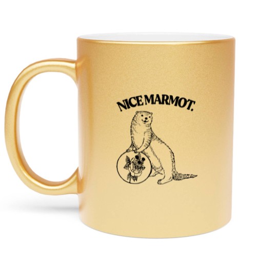 Discover Nice Marmot - The Big Lebowski - Metallic Mugs