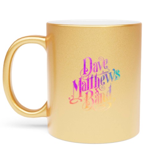 Discover Dave Matthews Band Watercolor - Dave Matthews - Metallic Mugs