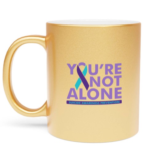 Discover Suicide Awareness Prevention Metallic Mugs