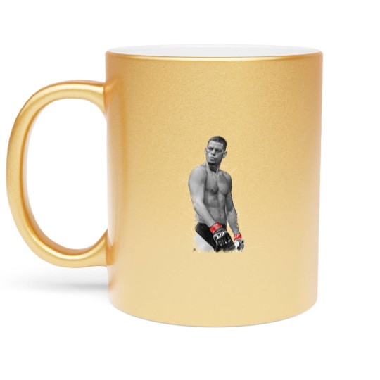 Discover Nate Diaz - Nate Diaz - Metallic Mugs