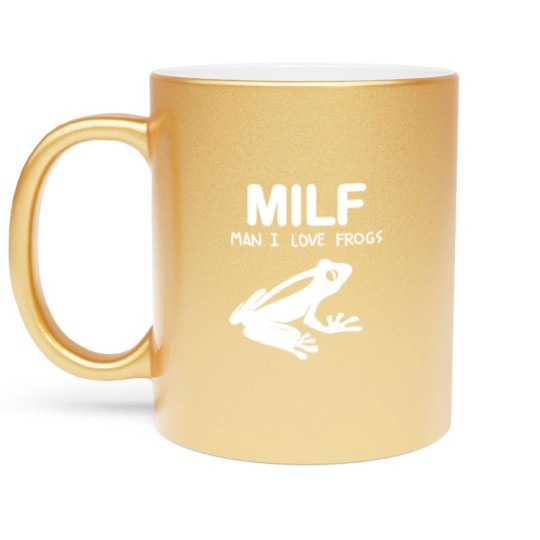Discover man i love frogs - Man I Love Frogs - Metallic Mugs