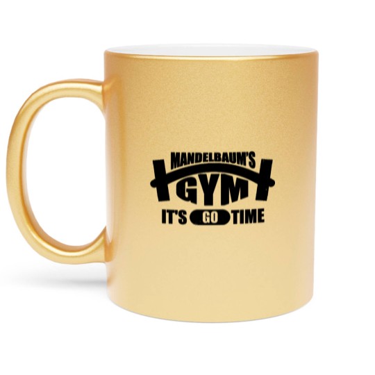 Discover Seinfeld Mandelbaum's Gym - Mandelbaums Gym - Metallic Mugs