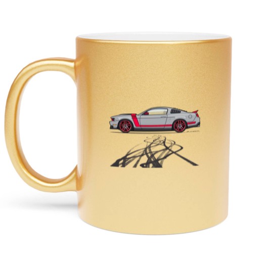 Discover Burning Out Marks-Silver - 2012 Boss 302 - Metallic Mugs
