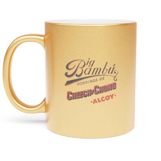 Discover Cheech and Chong's Big Bambu Metallic Mugs