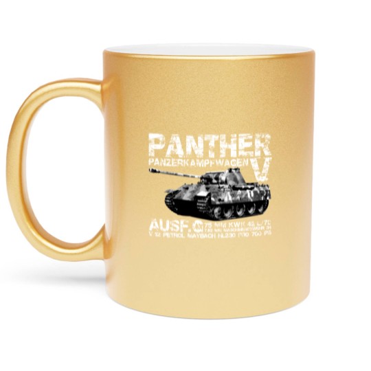 Discover Panther Tank Metallic Mugs