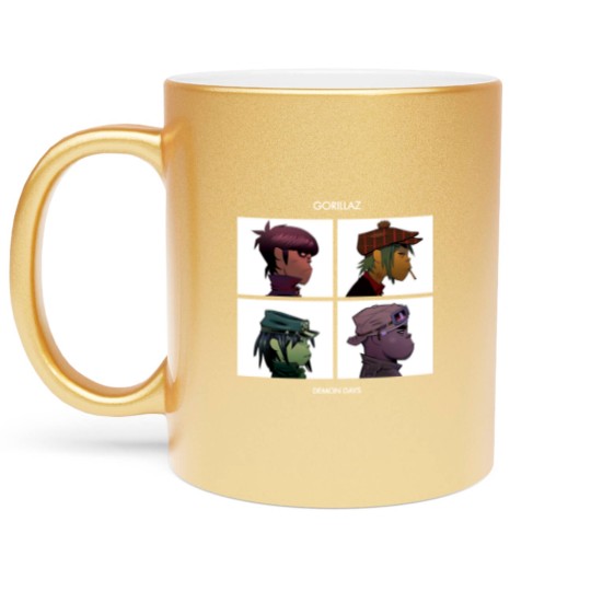 Discover Gorillaz Demon Days  Metallic Mugs Metallic Mugs
