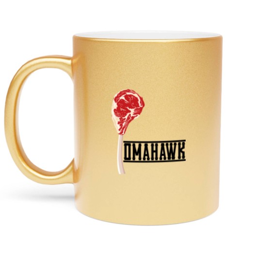 Discover Tomahawk Steak Metallic Mugs