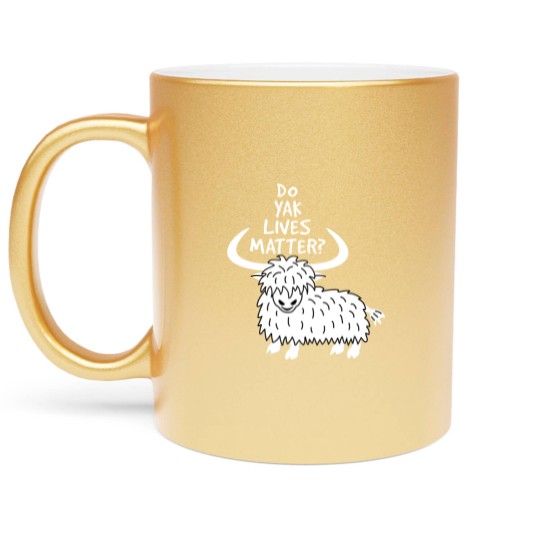 Discover Yak Lives - Yak - Metallic Mugs