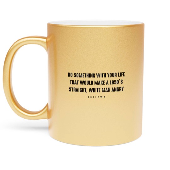 Discover feminism - Feminist - Metallic Mugs