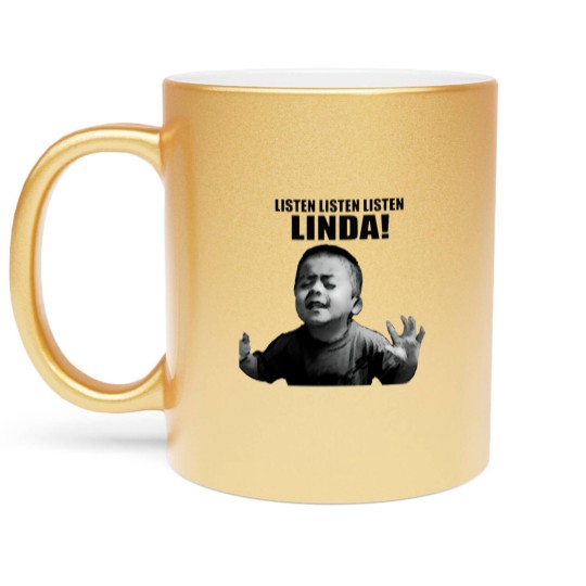 Discover listen linda Metallic Mugs
