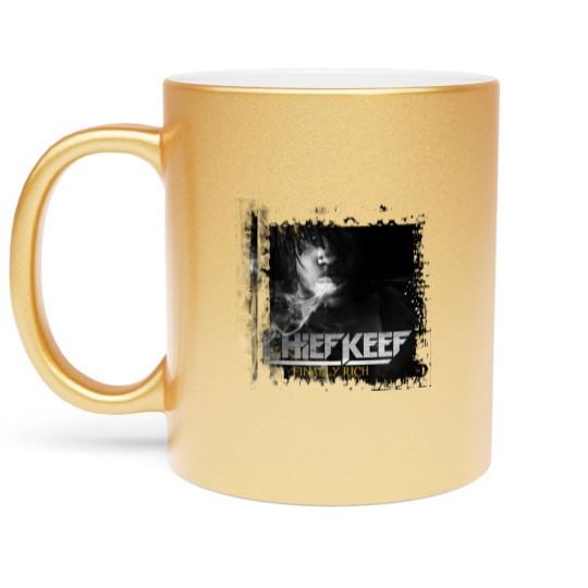 Discover Chief Keef Delux Cover Metallic Mugs