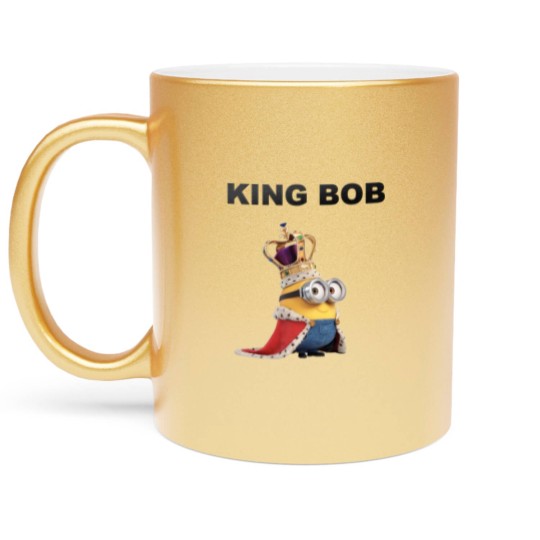Discover KING BOB Cartoon Metallic Mugs