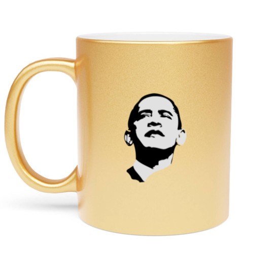 Discover Barack Obama Obama Metallic Mugs Metallic Mugs