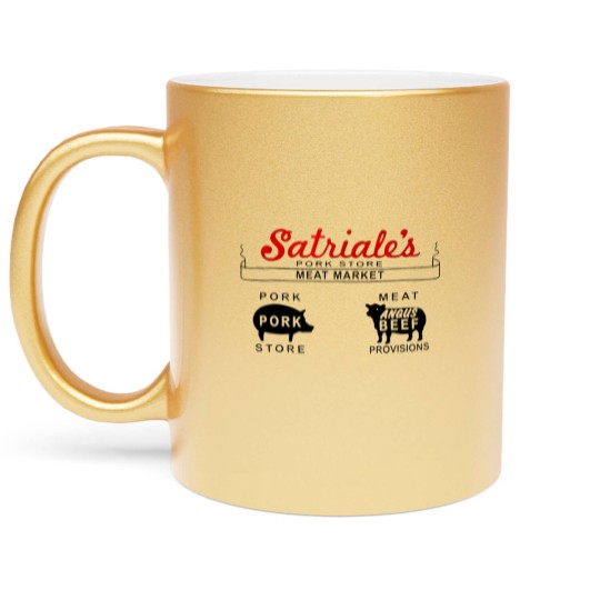 Discover Satriale s Pork Store Metallic Mugs