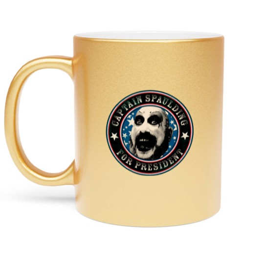 Discover Captain Spaulding For President Metallic Mugs Metallic Mugs