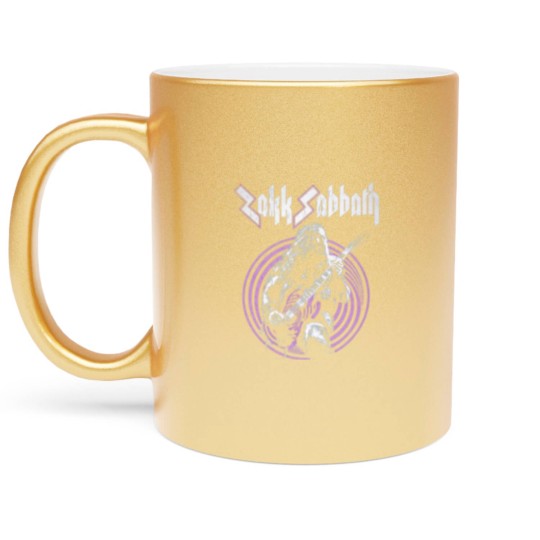 Discover Zakk Sabbath band merch Metallic Mugs