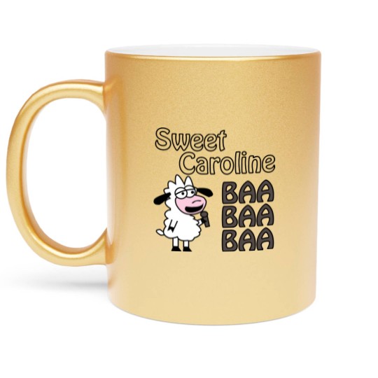Discover Sheep Caroline - Sweet Caroline - Metallic Mugs