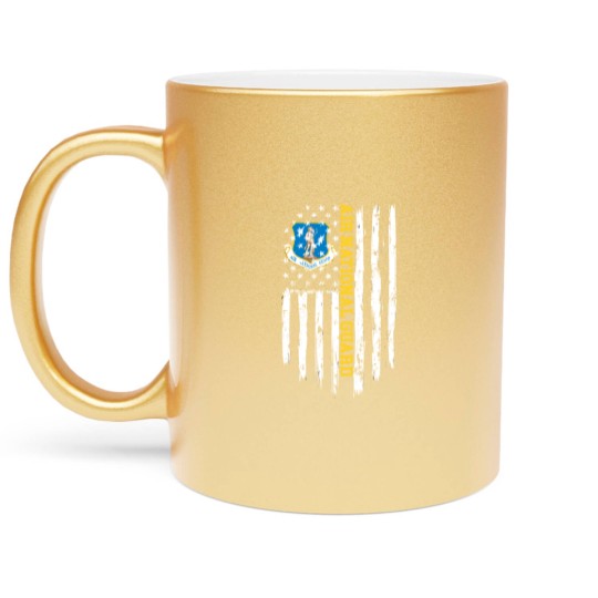 Discover Air National Guard American Flag Gift Metallic Mugs Metallic Mugs