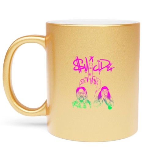 Discover Suicide Boys Graffiti Tag - Suicideboys - Metallic Mugs