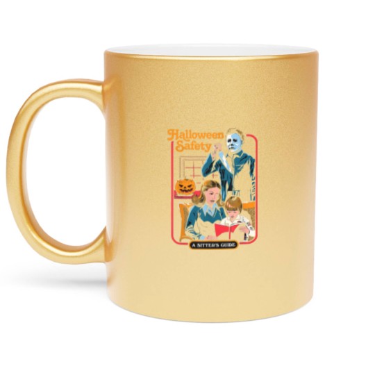 Discover Halloween Safety Metallic Mugs