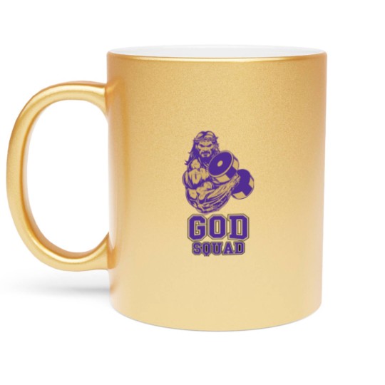 Discover Kelvin's God Squad - Righteous Gemstones - Metallic Mugs