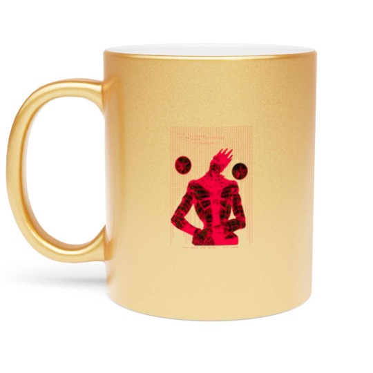 Discover Whitesnake Matrix Design (Red Variant) - Jojo's Bizarre Adventure: Stone Ocean - Stone Ocean - Metallic Mugs