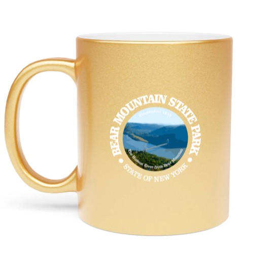 Discover Bear Mountain SP - Bear Mountain State Park - Metallic Mugs
