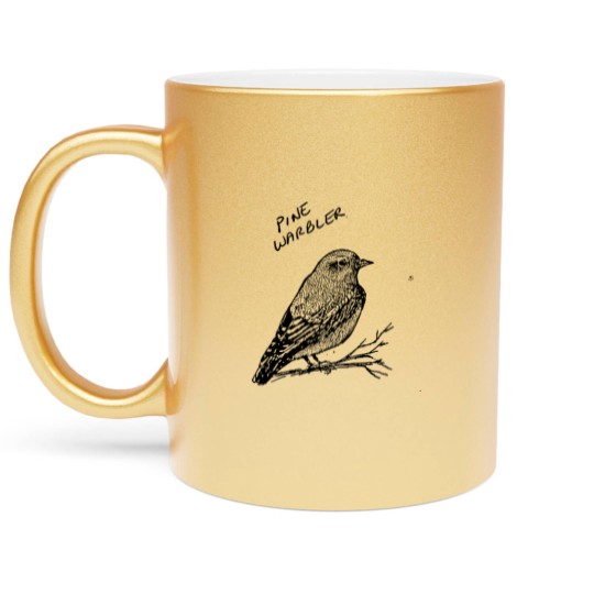 Discover Pine Warbler Metallic Mugs