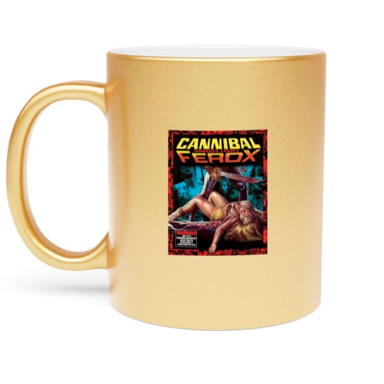Discover Cannibal Ferox Classic Metallic Mugs