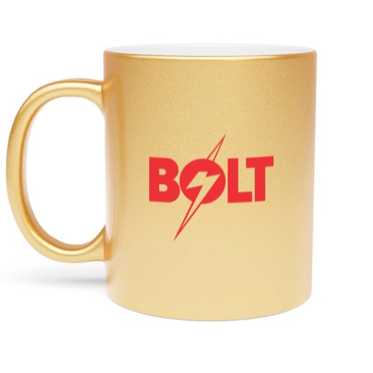 Discover bolt Metallic Mugs