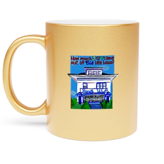 Discover The Motown House - Record Label - Metallic Mugs
