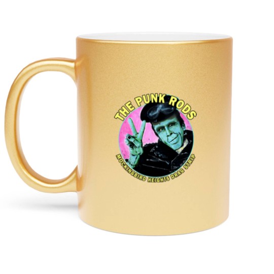 Discover Herman Munster The Punk Rods - Munsters - Metallic Mugs