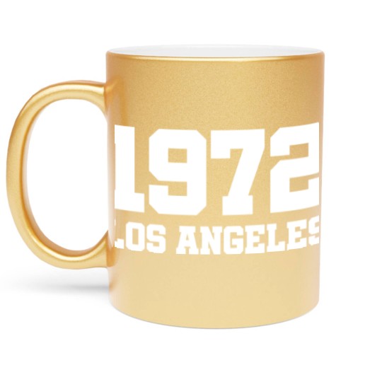 Discover 1972 Los Angeles - California - USA - West Coast Metallic Mugs