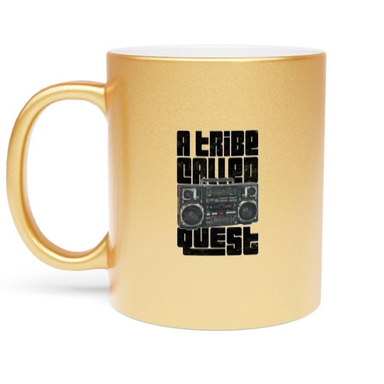 Discover A Tribe Called Quest / Retro Fan Art Design - A Tribe Called Quest - Metallic Mugs