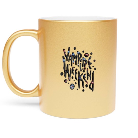 Discover vampire week end - Vampire Weekend Band - Metallic Mugs