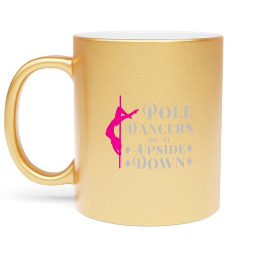 Discover pole dance pole dance pole dancer hobby Metallic Mugs