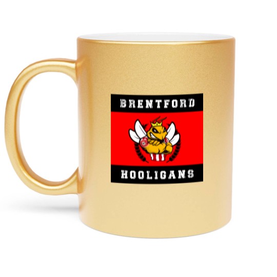 Discover Brentford Holligans Metallic Mugs