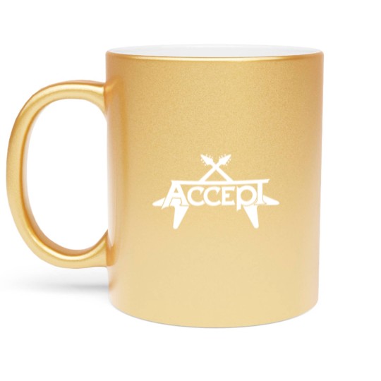 Discover ACCEPT HEAVY METAL Metallic Mugs