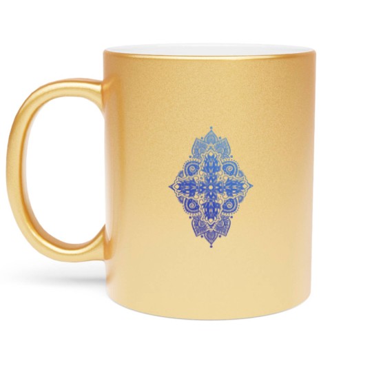 Discover Double Dorje - Vishvavajra -Vajra Metallic Mugs