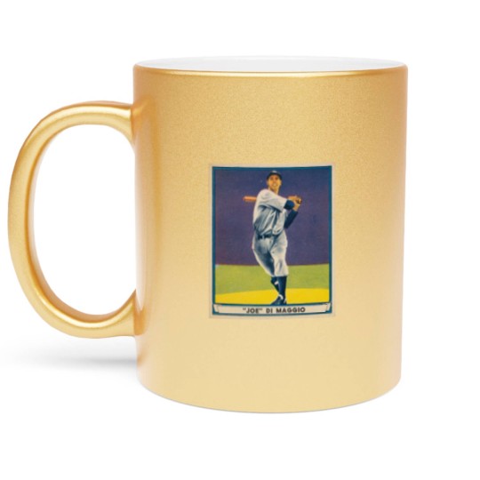 Discover Joe DiMaggio 1941 Play Ball - Joe Dimaggio - Metallic Mugs