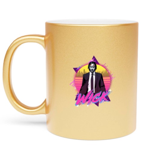 Discover John Wick Retro - John Wick - Metallic Mugs