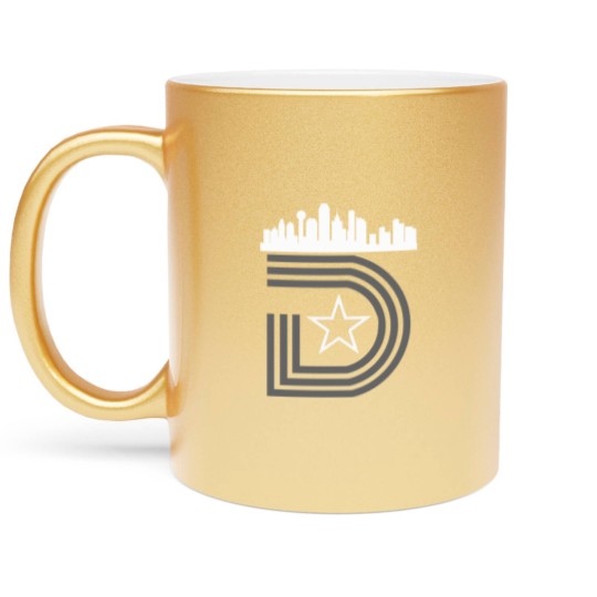 Discover Triple D Skyline (Various Colors Available) - Triple D Skyline And Mask - Metallic Mugs